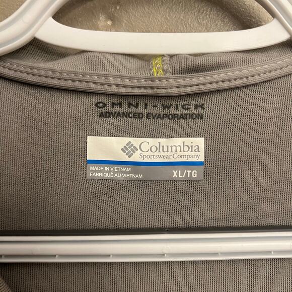 NWT Columbia Omni-Wick Heather Honey III Full Zip Hoodie XL - Picture 7 of 13